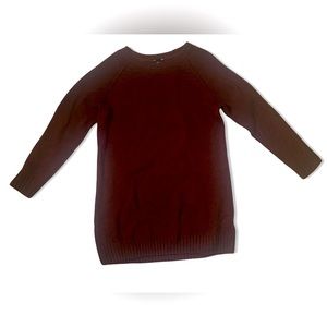 H&M Burgundy Comfy Tunic Sweater XL